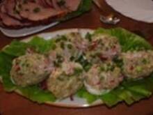 Fot. msewka, Jajka faszerowane pieczarkami.