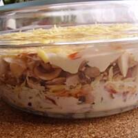 Zapiekanka z karczkiem.