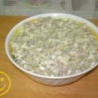 Sałatka z pieczarek.