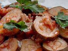 Fot. mezatka, Ziemniaki  w sosie ryżowym od Mężatki