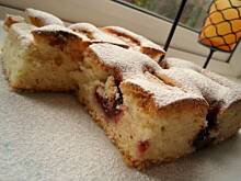 Fot. natalka1, Puszyste ciasto z owocami