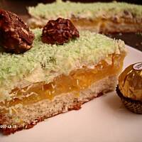 Tort "Brzoskwiniowe Ferrero"