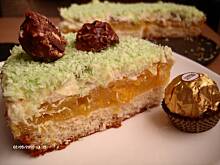 Fot. Mloda, Tort "Brzoskwiniowe Ferrero"