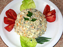 Fot. lexi27, Sałatka jarzynowa z pieczarkami