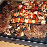 Szaszłyki z polędwicą i warzywami