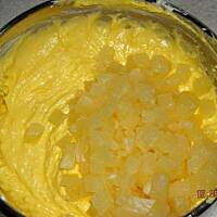 Pyszne ciasto z ananasem i beza kokosowa