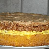 Pyszne ciasto z ananasem i beza kokosowa