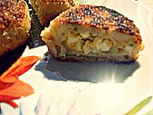 Fot. Luelle, Ziemniaczane kotlety z jajecznym farszem