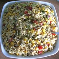 KOLOROWA sałatka z zupek chińskich