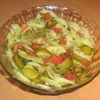Prosta sałatka obiadowa