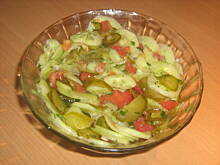 Fot. zegotka, Prosta sałatka obiadowa