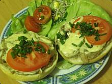 Fot. msewka, Kajzerka zapiekana z tuńczykiem.