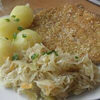 Moja wersja schabowego z kapustą.