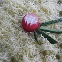 Sałatka z pieczarek 2 (warstwowa).