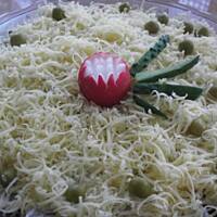 Sałatka z pieczarek 2 (warstwowa).