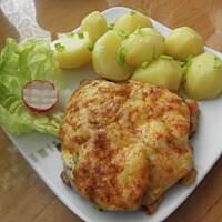 Sznycle z indyka wypasione.