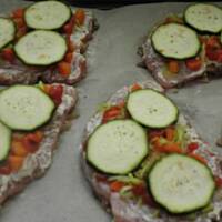 Sznycle z indyka wypasione.