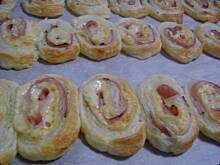 Fot. msewka, Ślimaczki z ciasta francuskiego.