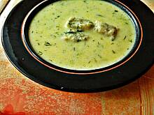Fot. Luelle, Delikatna zupa koperkowa z kluseczkami