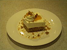 Fot. Anes, sernik na zimno z brzoskwiniami wg Anes