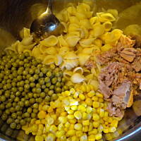 sałatka makaronowa z tuńczykiem wg Anes