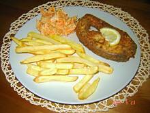 Fot. sebek, Łosoś smażony w ziołach