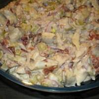 Śledzie w sałatce słodko - kwaśnej