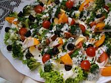 Fot. niebieska-różyczka, Sałatka brokułowa wykwintna