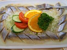 Fot. niebieska-różyczka, Śledzie  tradycyjne z sokiem ananasowym