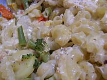 Fot. ireth, Zapiekanka makaronowa z kurczaczkiem i warzywami