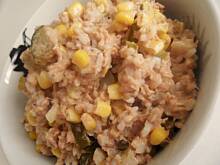 Fot. natalka1, Salatka z ryzu i tunczyka