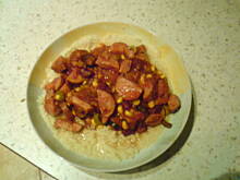 Fot. popos87, Szybka potrawka z Kielbasa i kuskusem :)