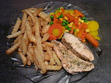 Fot. aska77, Łosoś gotowany na parze