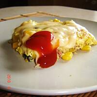 Omlet radość o poranku