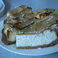 piernikowy sernik z krówką wg Anes