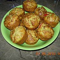 Muffinki warzywne