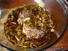 Fot. Kolorowa75, Polędwica pieczona z pieczarkami