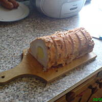 Schab faszerowany jajkiem