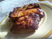 Fot. hanah30, Żeberka z porzeczkową glazurą