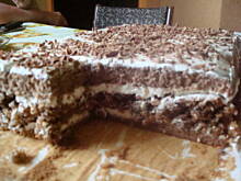 Fot. pyszotka111, Biszkoptowo-orzechowe z masą śmietanową
