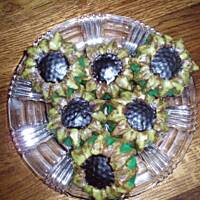 Cytrynowe słoneczniki  z czekoladowym środkiem