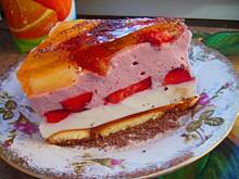 Fot. niebieska-różyczka, Sernik na zimno z owocami