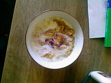 Fot. almond, płatki owsiane-zdrowe śniadanie