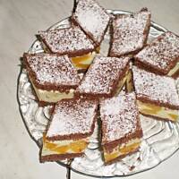 Ciasto brzoskwiniowo serkowe