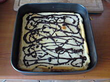 Fot. kaninek, Sernik z bialą czekoladą