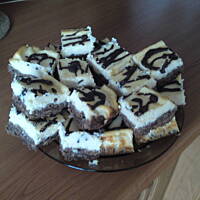 Sernik z bialą czekoladą