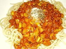 Fot. alhena, Sos do makaronu z kukurydzą