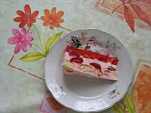 Fot. janeczka669, Sernik na zimno z truskawkami