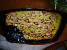 Fot. Kolorowa75, placek cebulowy z boczkiem