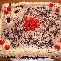 Tort  czekoladowo rumowy